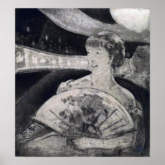 Poster Cassatt - En Boîte D'Opéra (Devant)