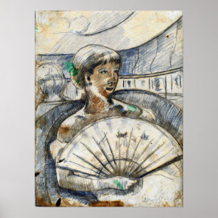 Poster Cassatt - En Boîte D'Opéra