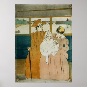 Poster Cassatt - En Omnibus