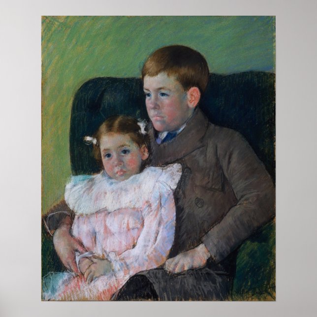Poster Cassatt - Gardner et Ellen (Devant)