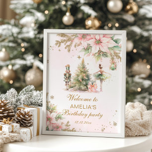 Poster Casse-noisette de l'Onederland d'hiver Bienvenue r