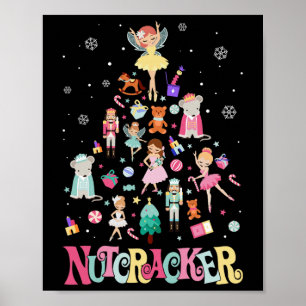 Poster Casse-Noisette de Noël Squad Danse Ballet Correspo
