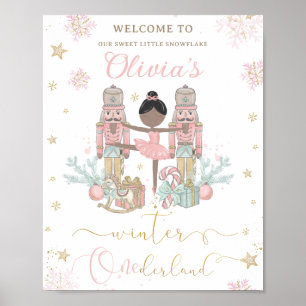 Poster Casse-Noisette Winter Onederland 1er Anniversaire 