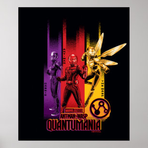 Poster Cassie, Ant-Man et le graphique du groupe Wasp