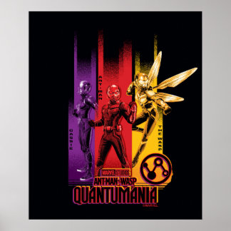 Poster Cassie, Ant-Man et le graphique du groupe Wasp