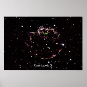 Poster Cassiopeia A