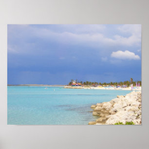 Poster Castaway Cay Beach