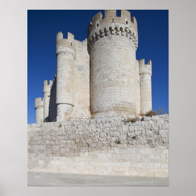 Poster Castillo Penafiel, contient Musée du vin (Devant)
