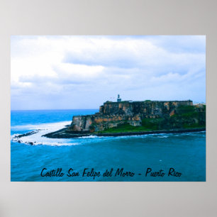 Poster Castillo San Felipe del Morro - Forts de San Juan