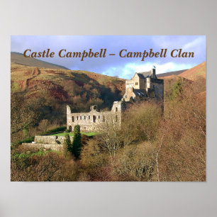 Poster Castle Campbell - Campbell Clan