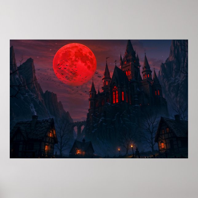 Poster Castle of the Vampire's Blood (Devant)