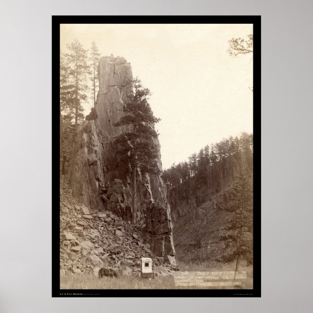 Poster Castle Rock SD 1888 (Devant)