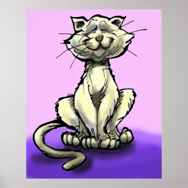 Poster Cat (Devant)