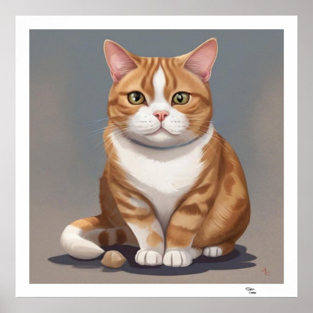 Poster Cat (Devant)