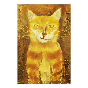 Poster Cat 8 - La tranche d'or