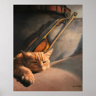 Poster “Cat and the Fiddle” 16x20