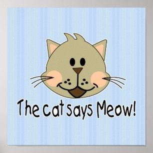 Poster Cat Dit Meow