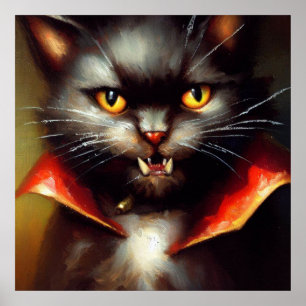 Poster Cat Dracula