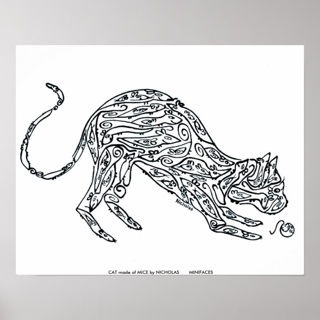 Poster CAT en MICE par NICHOLAS MINI... (Devant)