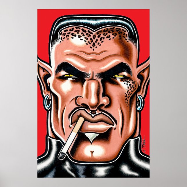 Poster Cat-Man from the Moon/Large (Devant)