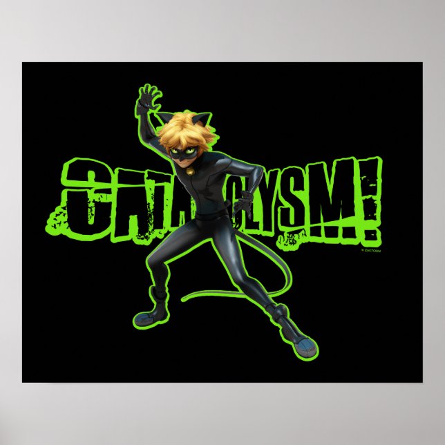 Poster Cat Noir | Cataclysme (Devant)