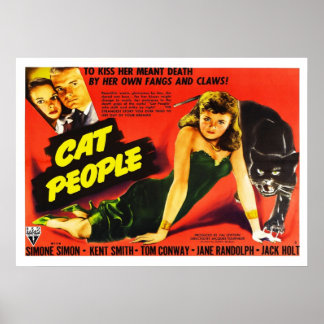 Poster Cat People 1942 2