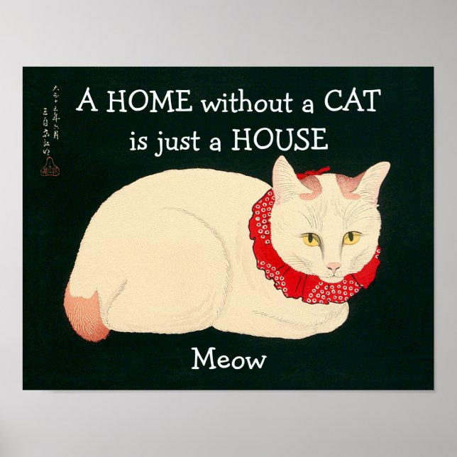 Poster Cat Tama (Devant)