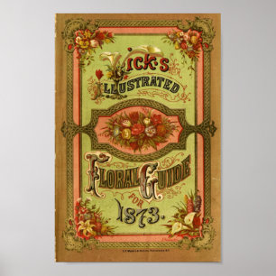 Poster Catalogue de graine vintage