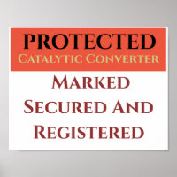 Catalytic Converter Protected, modifier texte Post