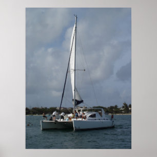 Poster catamaran