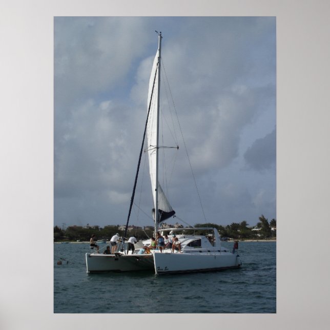 Poster catamaran (Devant)