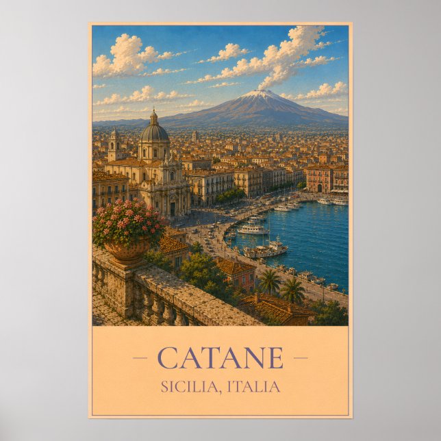 Poster Catane (Devant)