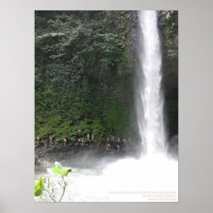 Poster Catarata Falls près de Fortuna, Costa Rica