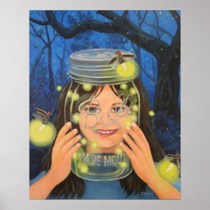 Poster Catch & Release (Fireflies)