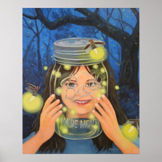 Poster Catch & Release (Fireflies)