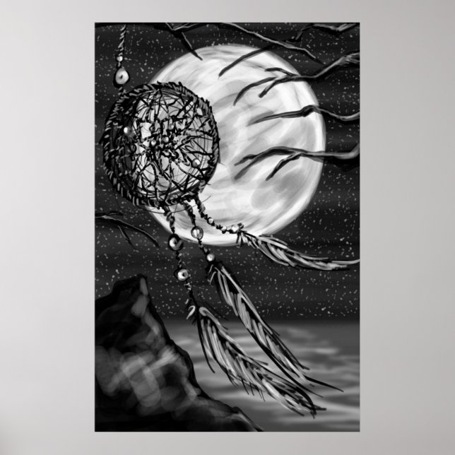 Poster Catcher de rêve de minuit (Devant)