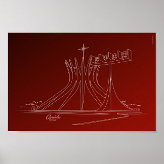 Poster Catedral Metropolitana de Brasília