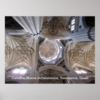Poster Catedral Nueva de Salamanca