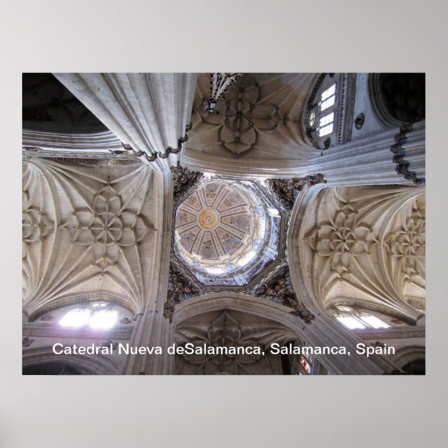 Poster Catedral Nueva de Salamanca (Devant)