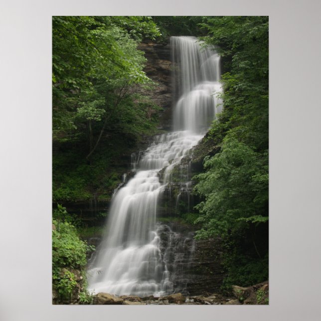 Poster Cathedral Falls, Virginie-Occidentale (Devant)