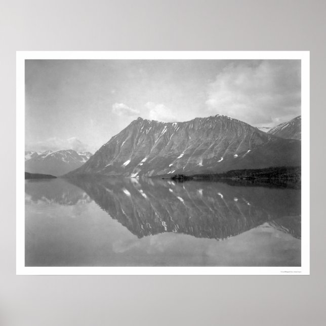 Poster Cathedral Mountain Alaska 1925 (Devant)