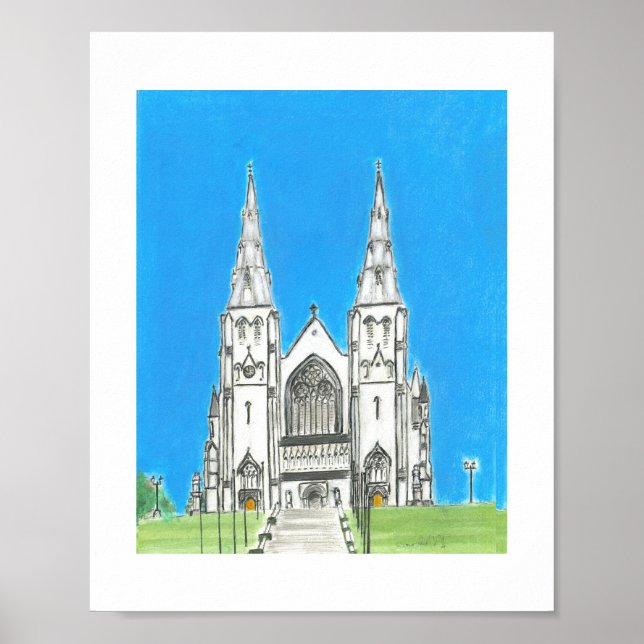 Poster Cathédrale d'Armagh (Devant)