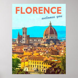 Poster Cathédrale de Florence, Duomo Santa Maria Del