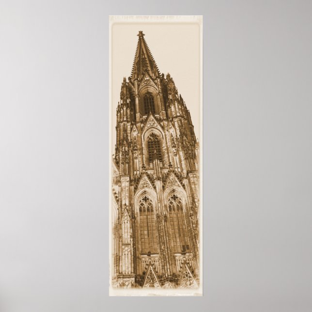 Poster Cathédrale de Koln (Cologne) (Devant)