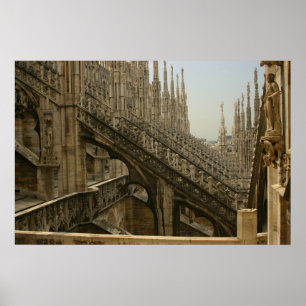 Poster Cathédrale de Milan