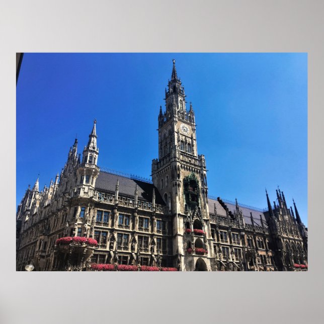 Poster Cathédrale de Munich (Devant)