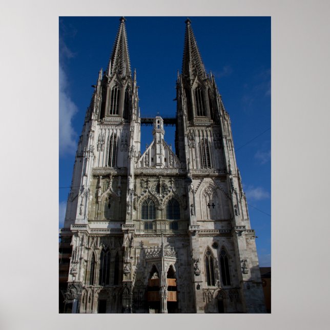 Poster Cathédrale de Ratisbonne (Devant)