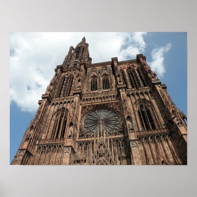 Poster Cathédrale de Strassburg (Devant)