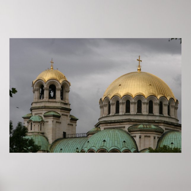 Poster Cathédrale de Sveta Nedelya (Devant)