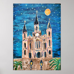 Poster Cathédrale de Whimsical